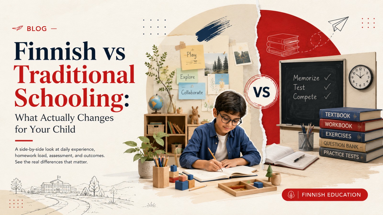 Finnish vs Traditional Schooling: What Actually Changes for Your Child